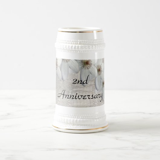 Jubileum van het 2e huwelijk bierpul (Center)