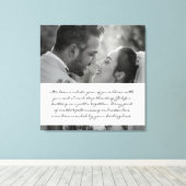 Jubileum van het Bliss Wedding - Canvas Afdruk (Insitu (Houten vloer))