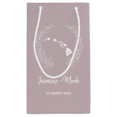 Jubileum van het Hawaii State Silhouette Wedding Klein Cadeauzakje