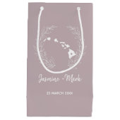 Jubileum van het Hawaii State Silhouette Wedding Klein Cadeauzakje