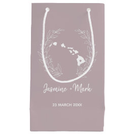 Jubileum van het Hawaii State Silhouette Wedding Klein Cadeauzakje