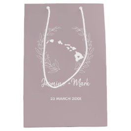 Jubileum van het Hawaii State Silhouette Wedding Medium Cadeauzakje