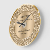 Jubileum van het Koperdiamanten-huwelijk Grote Klok (Hoek)