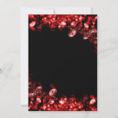 Jubileum van het prachtige Rooddiamanthuwelijk Kaart (Achterkant)