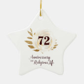  Jubileum van het religieuze leven Nun Keramisch Ornament (Voorkant)