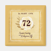  Jubileum van het religieuze leven Nun Magneet (Voorkant)