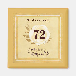  Jubileum van het religieuze leven Nun Magneet