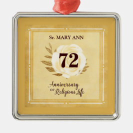  Jubileum van het religieuze leven Nun Metalen Ornament