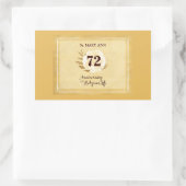 Jubileum van het religieuze leven Nun Rechthoekige Sticker (Tas)