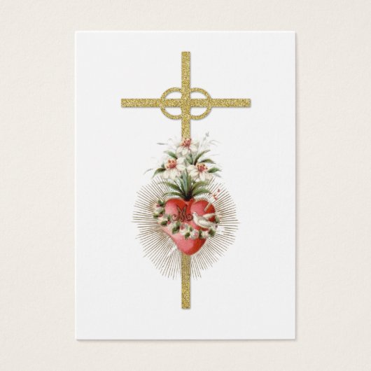 Jubileum van katholieke bruiloft Heilige Kaart (Voorkant)