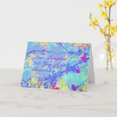 Jubileum van levertransplantatie, 20 jaar kaart (Gele Bloem)