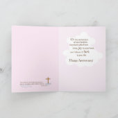 Jubileum van Noah van het Meisje van het Doopsel Kaart (Binnen)