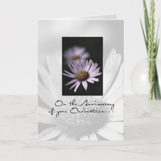 Jubileum van Ordinatie Kaart (Voorkant)