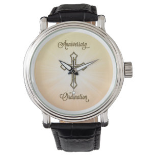 Jubileum van Ordination, Cross on Starburst Horloge
