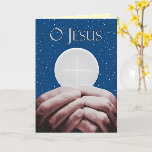 Jubileum van Priesterwijding Wenskaart Kaart (Gele Bloem)