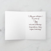 Jubileum van Religious Life Nun personaliseren Kaart (Binnen)