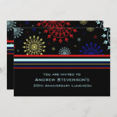 Jubileum van werknemers Luncheon Uitnodigingen (Voorkant / Achterkant)