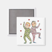 Jubileum van zijde magneet (Voorkant / Achterkant)