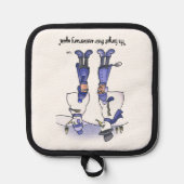 Jubileum vergeten pannenlap (Voorkant)