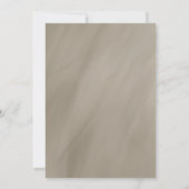 jubileum verjaardag 50e antiek grijs gouden lijst kaart (Achterkant)