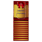 Jubileum, verjaardag & meer wijn cadeautas (Voorkant)