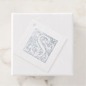 Jubileum Verlichtingsbrief S-monogram voor weduwen Bedankjes Labels (Met doos)