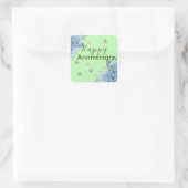 Jubileum Vierkante Sticker (Tas)