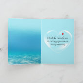 Jubileum Vis met Bubbles Kaart (Binnen)