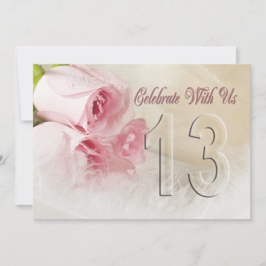 Jubileum voor 13 jaar kaart (Voorkant)