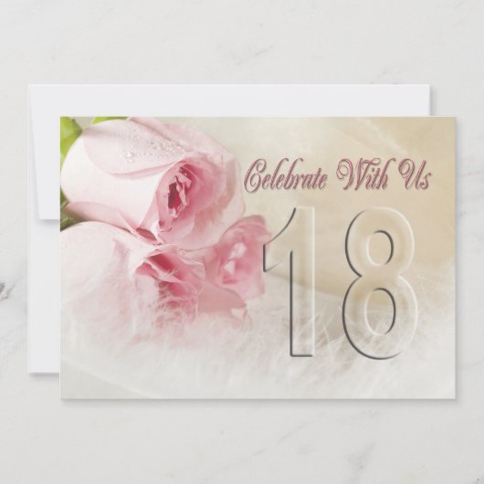 Jubileum voor 18 jaar kaart (Voorkant)