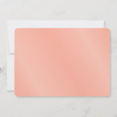 Jubileum voor 35e bruiloft met zwarte wervelkolom  kaart (Achterkant)