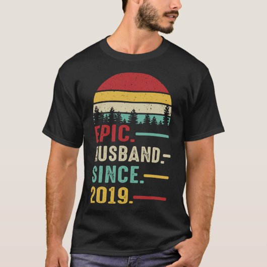 Jubileum voor 3e bruiloft voor zijn epoëtische ech t-shirt (Voorkant)