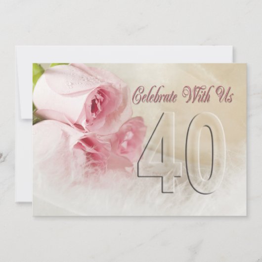 Jubileum voor 40 jaar kaart (Voorkant)