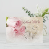 Jubileum voor 52 jaar kaart (Staand voorkant)