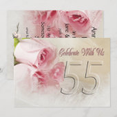 Jubileum voor 55 jaar kaart (Voorkant / Achterkant)