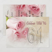 Jubileum voor 61 jaar kaart (Voorkant / Achterkant)