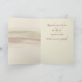 Jubileum voor aangepaste relatie en naamherinnerin kaart (Binnen)