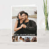 Jubileum voor bruiloft - Aangepaste foto Kaart (Voorkant)