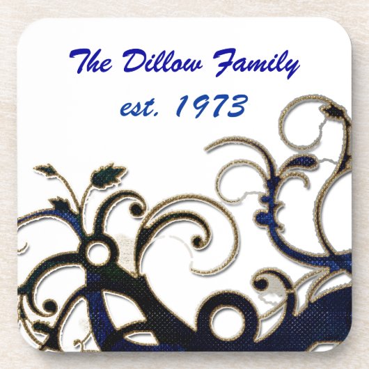 Jubileum voor de Sjabloon van Onderzetter (Voorkant)