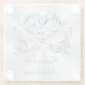 Jubileum voor diamanten, Cadeaus, Onderzetters (Achterkant)