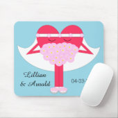 Jubileum voor hartslagen muismat (Met muis)