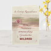 Jubileum voor herdenking van de aangepaste naam bi kaart (Gele Bloem)