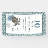 Jubileum voor het achterste deurtje voor peigkruis spandoek (Horizontaal)