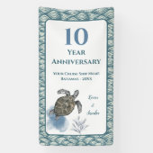 Jubileum voor het achterste deurtje voor peigkruis spandoek (Verticaal)