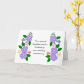 Jubileum voor het homohuwelijk kaart (Gele Bloem)