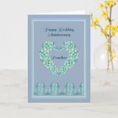 Jubileum voor het huwelijk in Blauw Kaart (Gele Bloem)
