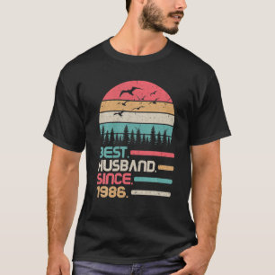 Jubileum voor huwelijk 36 jaar Beste man T-shirt