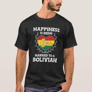 Jubileum voor huwelijk met een Boliviaanse vrouw H T-shirt