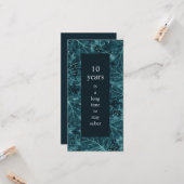 Jubileum voor obriety een lange tijd om de Sober C Kaart (Voorkant / Achterkant in situ)