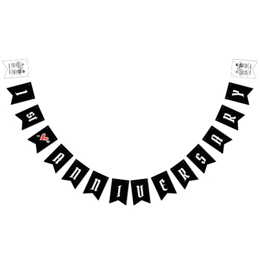 Jubileum voor persoonlijk weddenschap met fietsen vlaggetjes (Alle)